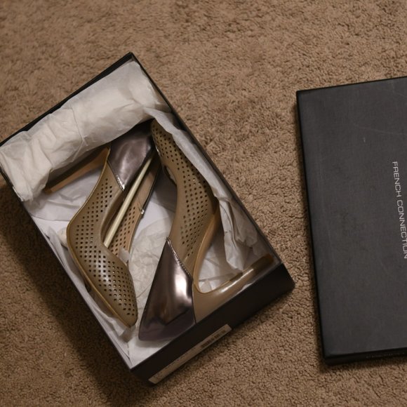 NWT French connection hazelnut heel - Picture 2 of 16